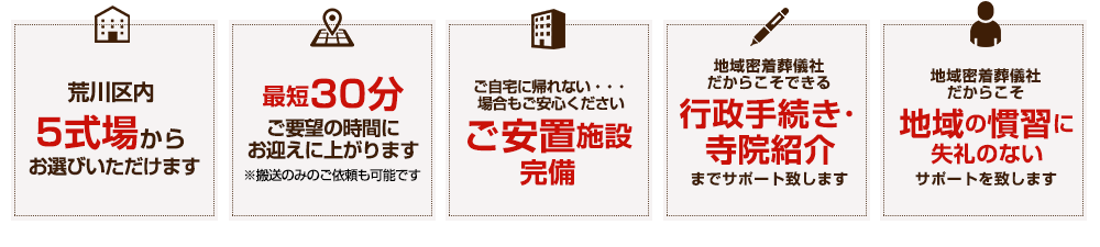 メモリアルタワー東京なら安心価格＆安心対応 13万円～